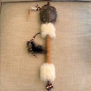 Natural Turtle Shell Reptile rattle